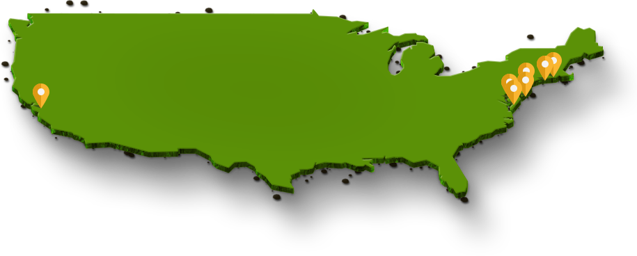 large map of america